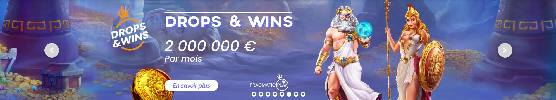 Drop and Wins TORTUGA CASINO