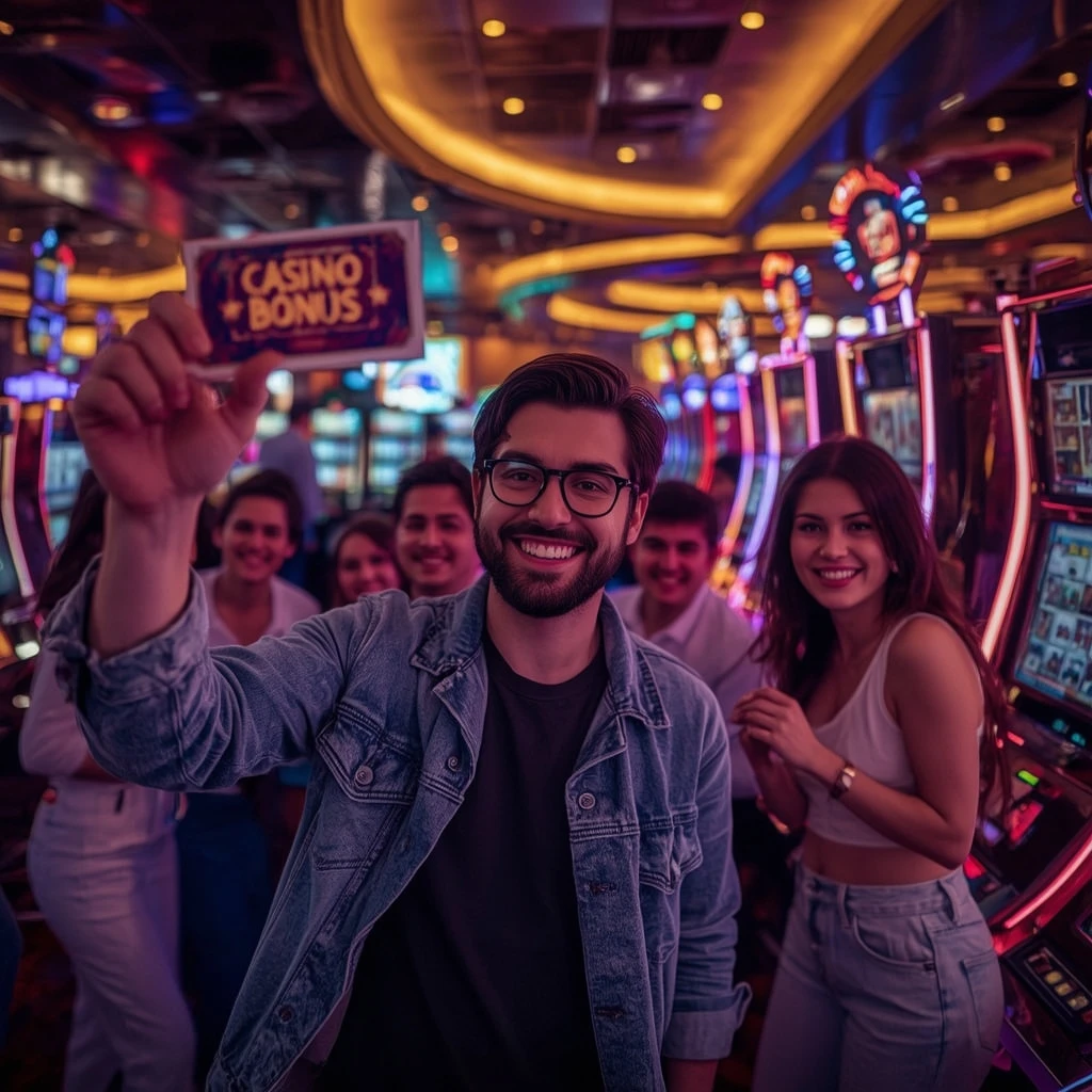 une personne tenant un bonus de Tortuga Casino
