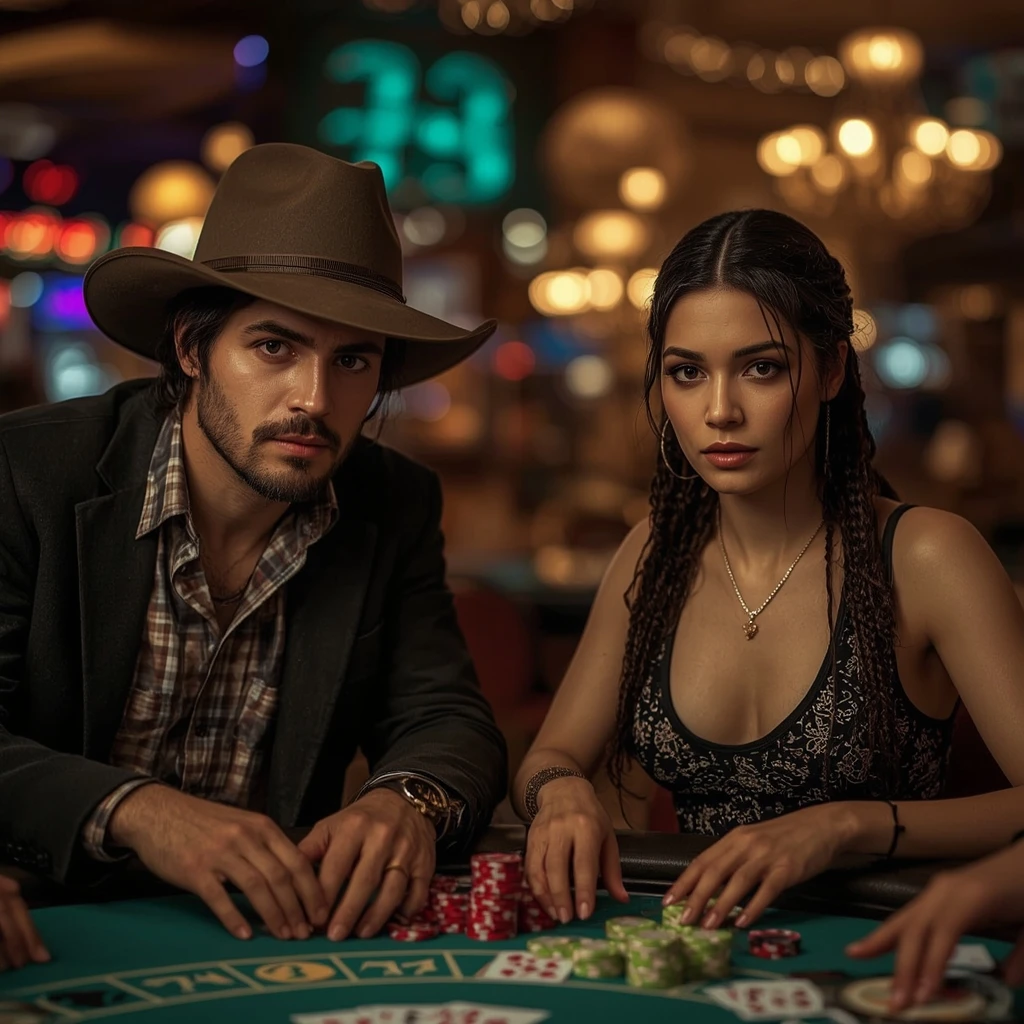 photo de deux joueurs de poker TORTUGA CASINO